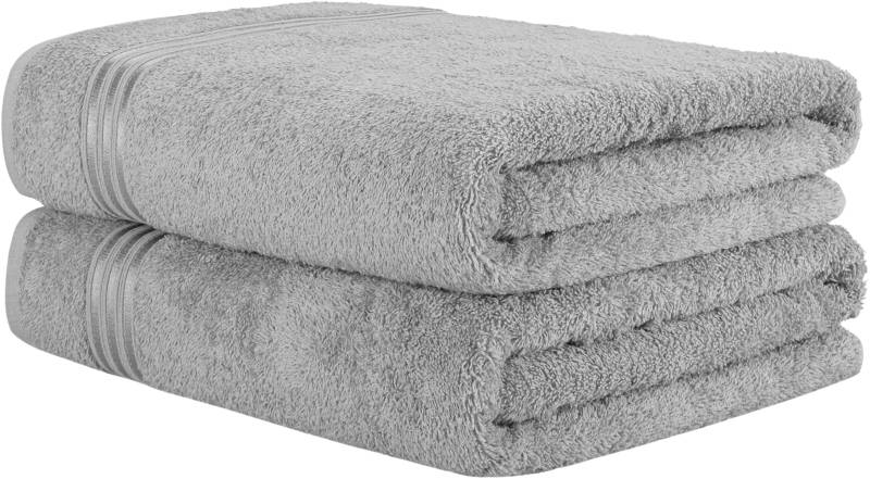 HAMMETEX Saunatuch "Hammetex 2er Set extra große Saunatücher" 100% Baumwolle – Weich & Saugfähig – Luxuriöse Große Spa-Badetücher von Hammetex