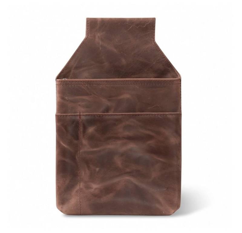 Hamosons Kellnerbörse Profi Kellnerholster, Kellnerhalfter, Wax-Crunch Leder, Braun von Hamosons