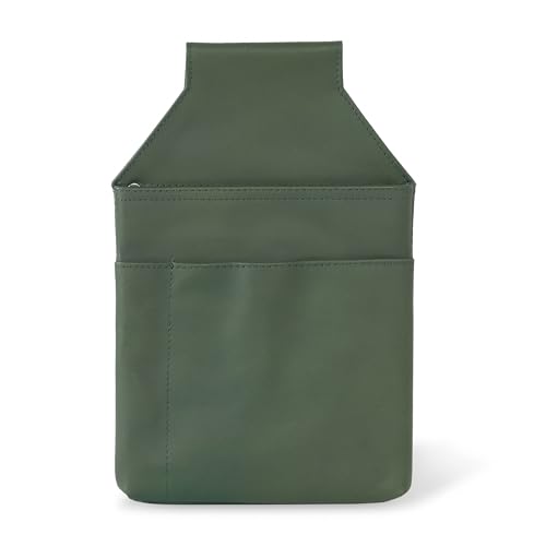 Profi Kellnerbörse, Kellnergeldbeutel, Kellnergeldbörse, Taxi Geldbörse, Kellnerholster, Kellnerhalfter - Jahn-Lederwaren (Kellnerholster, Olive-Green) von Hamosons