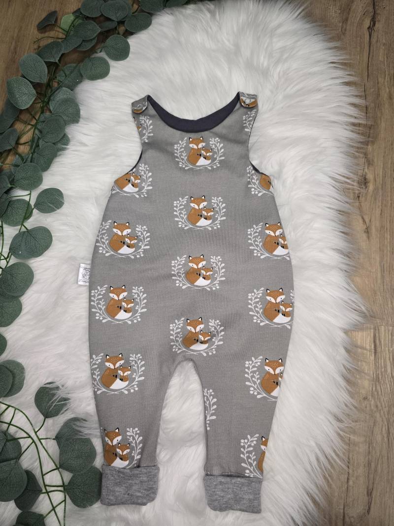 Handgemachter Baby Strampler Jersey | Größe 62 Mitwachsbündchen & Druckknöpfe von HamptiDamptiDesigns