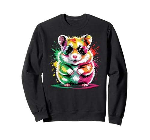 Kolibri Blumen Blumenkunst Vögel Liebhaber für Männer Frauen Sweatshirt Kolibri Blumen Blumenkunst Vögel Liebhaber für Männer Frauen Sweatshirt von Hamster Clothes Colorful Watercolor Apparel Kids