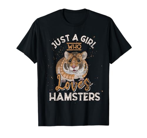 Mädchen Haustier Geschenk Hamster T-Shirt Mädchen Haustier Geschenk Hamster T-Shirt von Hamster Haustier Geschenk