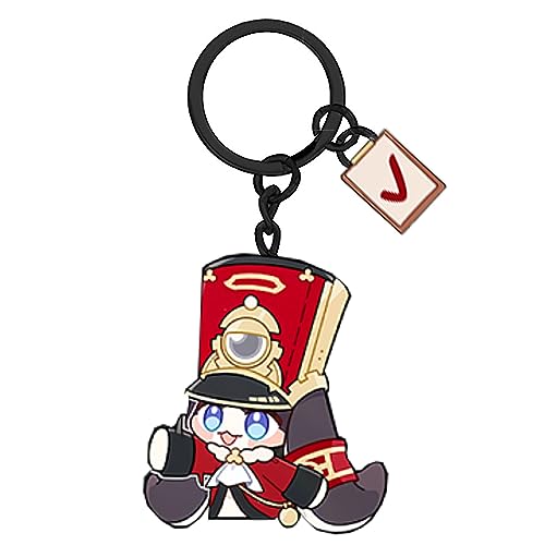 1 x Honkai: Star Rail Peripherie-Spielfigur, Metall-Schlüsselanhänger, Geschenk für Fans, Stil 8, One size von Hanaiette