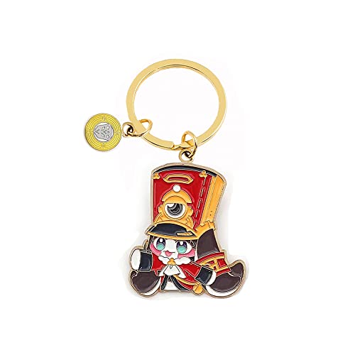 1 x Honkai: Star Rail Peripherie-Spielfigur, Metall-Schlüsselanhänger, Geschenk für Fans, Einheitsgröße, Metall von Hanaiette