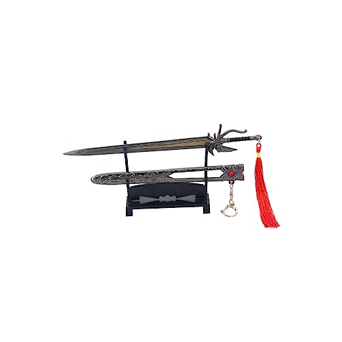 Hanaiette 1 x Final Fantasy Modell-Schlüsselanhänger-Sammlung mit Präsentationsständer, Stil 3, Einheitsgröße von Hanaiette