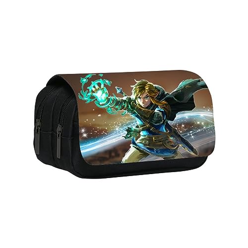 1PC Tears of The Kingdom Stifteetui Große Kapazität Cartoon Marker Taschen Aufbewahrung Halter, Stil 2, Federmäppchen von Hanaiette