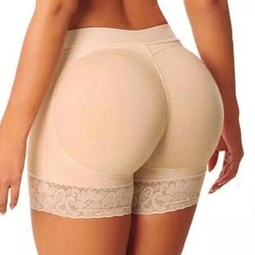 Hanaoops Damen Butt Lifter Po Heber Unterhose Hüfte Shapewear Gepolsterter Push Up Slip Höschen Enhancer Gefälschte Gesäß Spitze Unterwäsche von Hanaoops