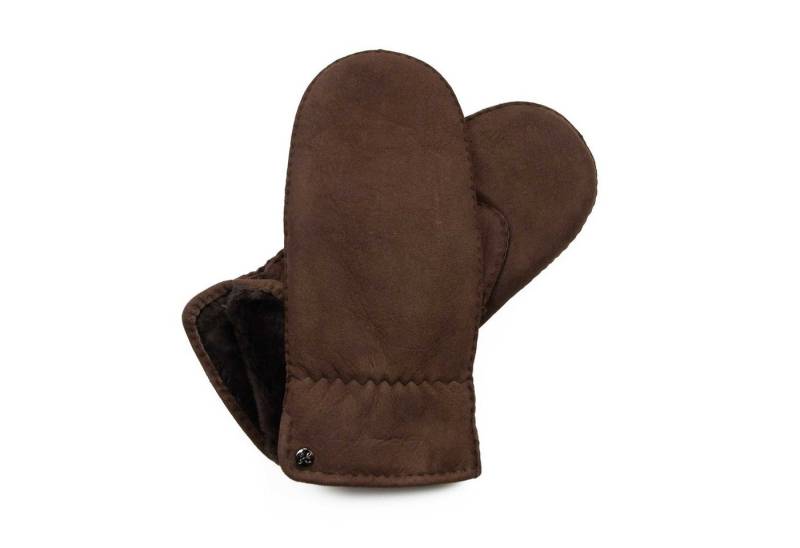 Hand Gewand by Weikert Lederhandschuhe LEON - Sportliche Fäustlinge aus spanischem Merino-Lammfell von Hand Gewand by Weikert
