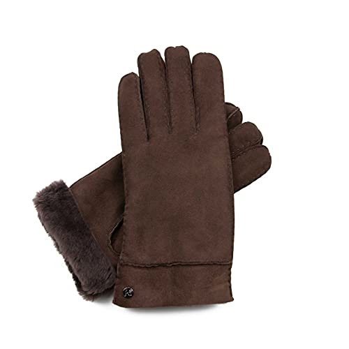 Hand Gewand by Weikert Lammfellhandschuhe aus australischem Merino-Lammfell, extra weich, handgenäht, Herren Damen Lederhandschuhe Lammfell, gefüttert von Hand Gewand by Weikert