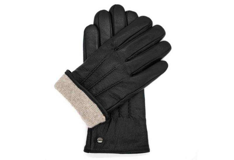Hand Gewand by Weikert Lederhandschuhe CHARLIE - Ziegenleder-Handschuhe mit Kaschmir-Wolle Fütterung von Hand Gewand by Weikert