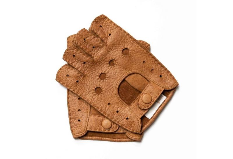 Hand Gewand by Weikert Lederhandschuhe Flotte Lotte - Peccary Autofahrer Handschuhe - ungefüttert von Hand Gewand by Weikert