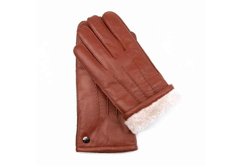 Hand Gewand by Weikert Lederhandschuhe MR PROKOP Lammnappa Handschuhe, Lammfell Fütterung + Touchscreenfähig von Hand Gewand by Weikert