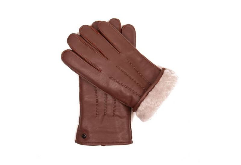Hand Gewand by Weikert Lederhandschuhe MR PROKOP Lammnappa Handschuhe, Lammfell Fütterung + Touchscreenfähig von Hand Gewand by Weikert
