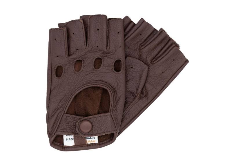 Hand Gewand by Weikert Lederhandschuhe SUNNY - Hochwertige fingerlose Autofahrerhandschuhe von Hand Gewand by Weikert