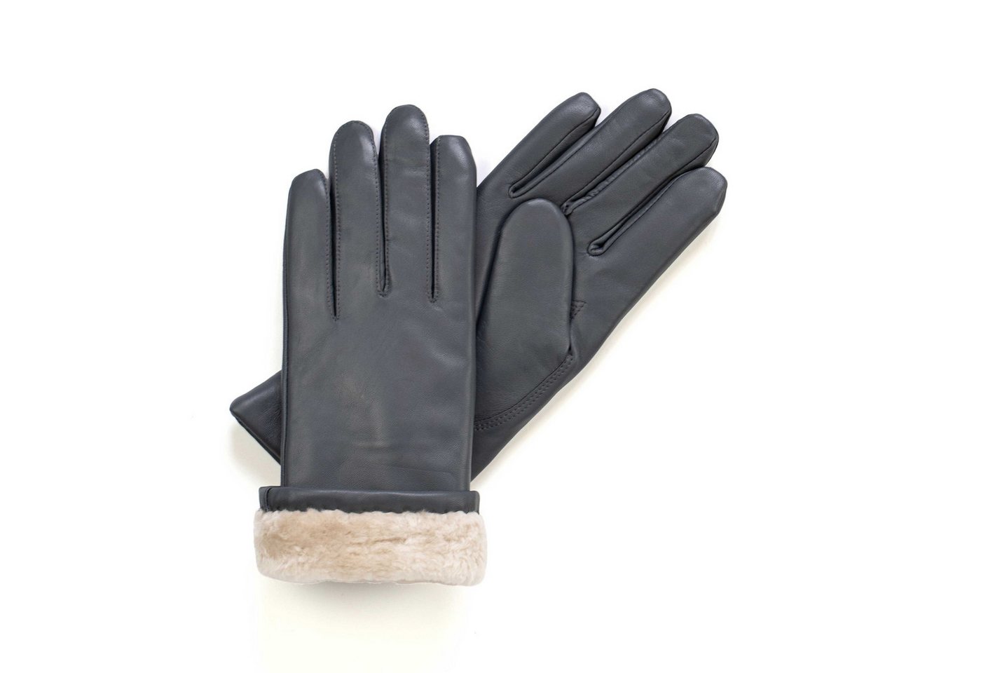 Hand Gewand by Weikert Lederhandschuhe TRAUDL - Lammnappaleder mit Merino-Lammfell Futter - touchscreenfähig Hand Gewand by Weikert Lederhandschuhe TRAUDL - Lammnappaleder mit Merino-Lammfell Futter - touchscreenfähig von Hand Gewand by Weikert
