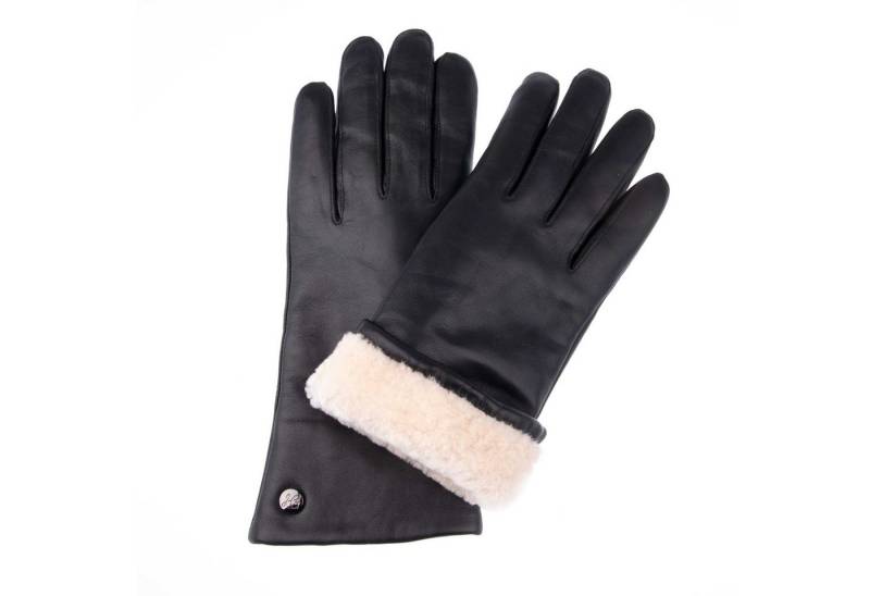 Hand Gewand by Weikert Lederhandschuhe TRAUDL - Lammnappaleder mit Merino-Lammfell Futter - touchscreenfähig von Hand Gewand by Weikert