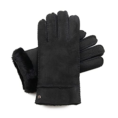 Warme Lammfellhandschuhe aus australischem Merino-Lammfell, NEU mit verstärkter Handnaht, Damen Herren Lammfellhandschuhe, Lederhandschuh, Fellhandschuh von Hand Gewand by Weikert