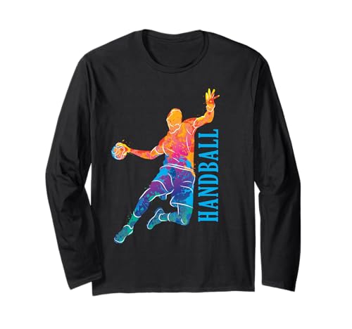 Handballspieler, Handballer, Frankreich, Kinder, Jungen, lustig Langarmshirt Handballspieler, Handballer, Frankreich, Kinder, Jungen, lustig Langarmshirt von Hand handball Handballeur Joueur de hand humour