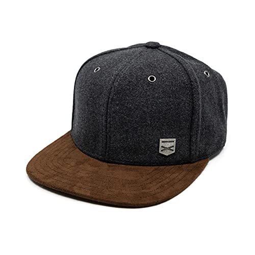 Hand und Feuer Snapback Cap Casual Business Dunkelgrau Filz One Size Hand und Feuer Snapback Cap Casual Business Dunkelgrau Filz One Size von Hand und Feuer