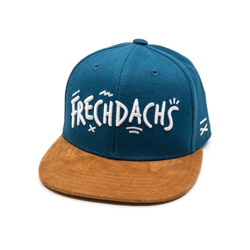 Hand und Feuer Snapback Cap Frechdachs Dunkelblau Canvas XL von Hand und Feuer