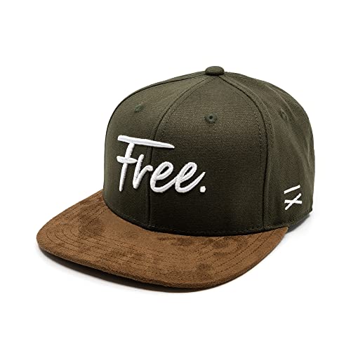 Hand und Feuer Snapback Cap Free Dunkelgrün Canvas One Size von Hand und Feuer