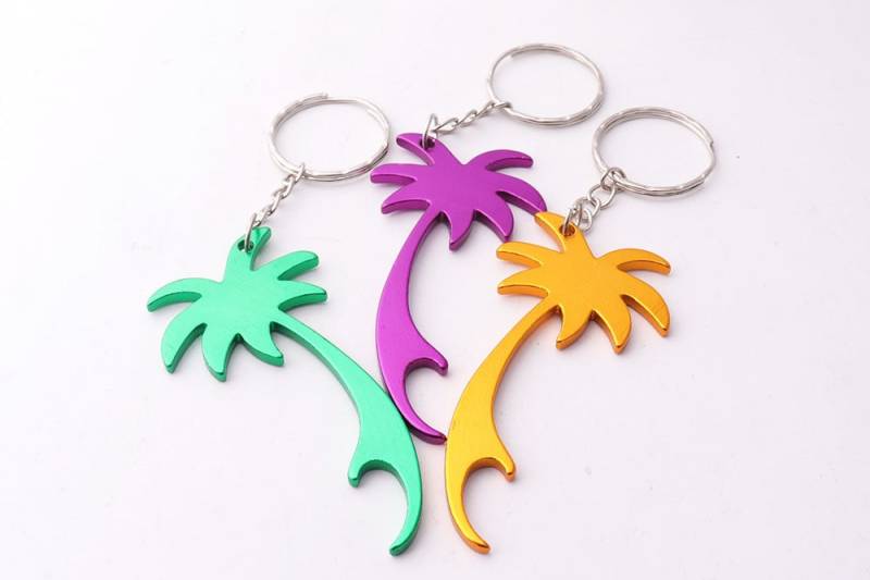 2Pcs Schlüsselanhänger Flaschenöffner Erkenntnisse Ringe Mit Kette Split Aluminium von HandCraftCP