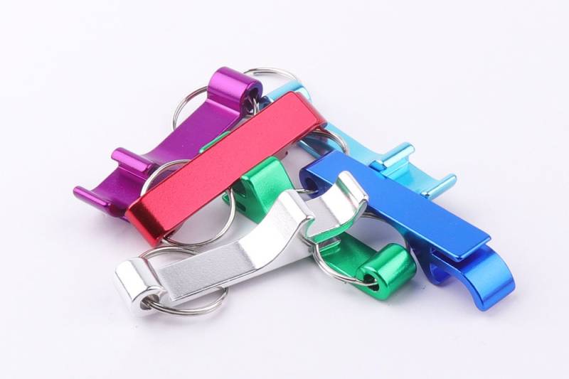 Bunter Flaschenöffner Schlüsselanhänger Schlüsselring Vatertag Geschenk von HandCraftCP