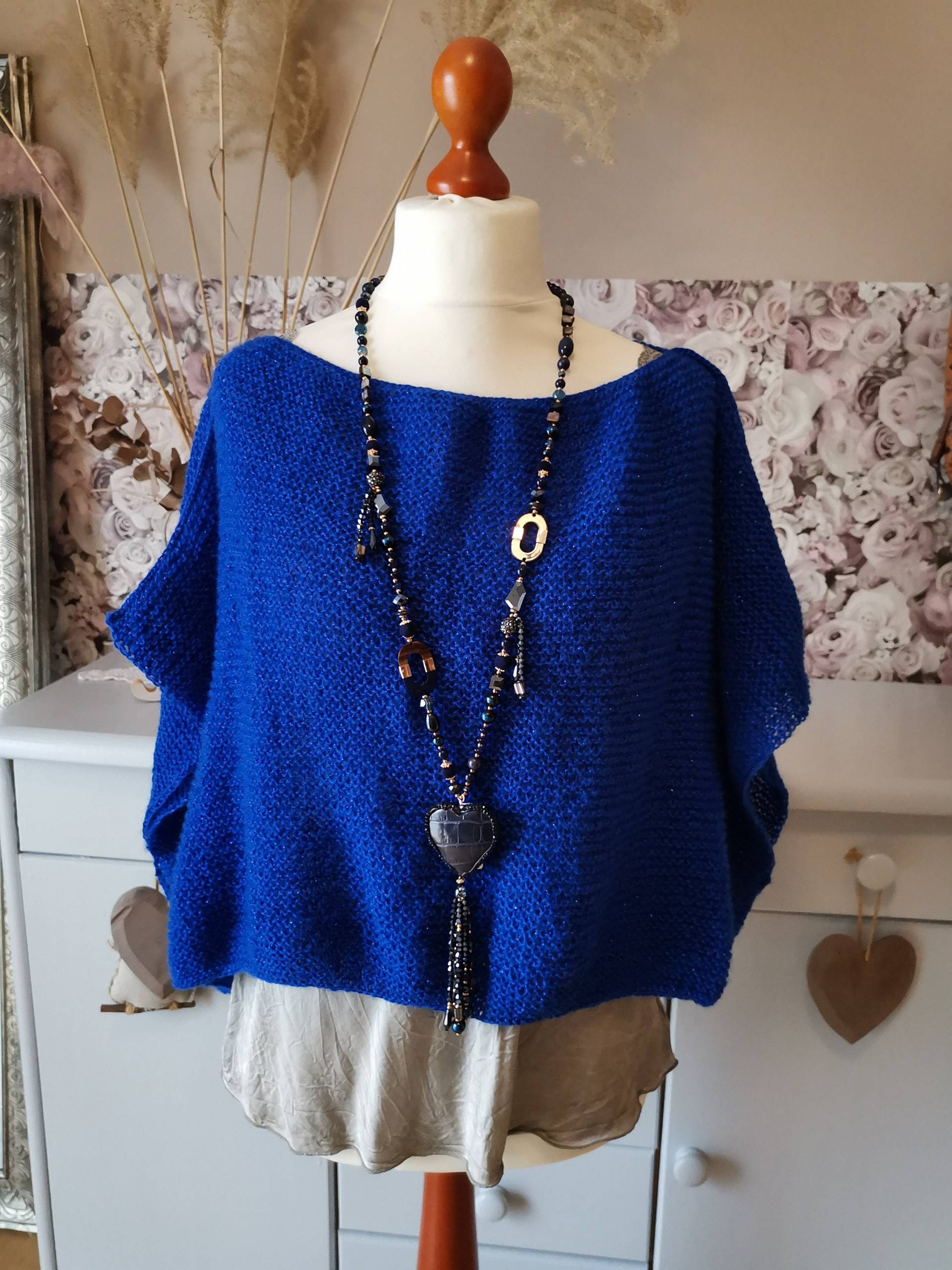 Kurzpullover, Poncho, Gestrickt, Crop Kurzpullover, Poncho, Gestrickt, Crop von HandGemachtShop