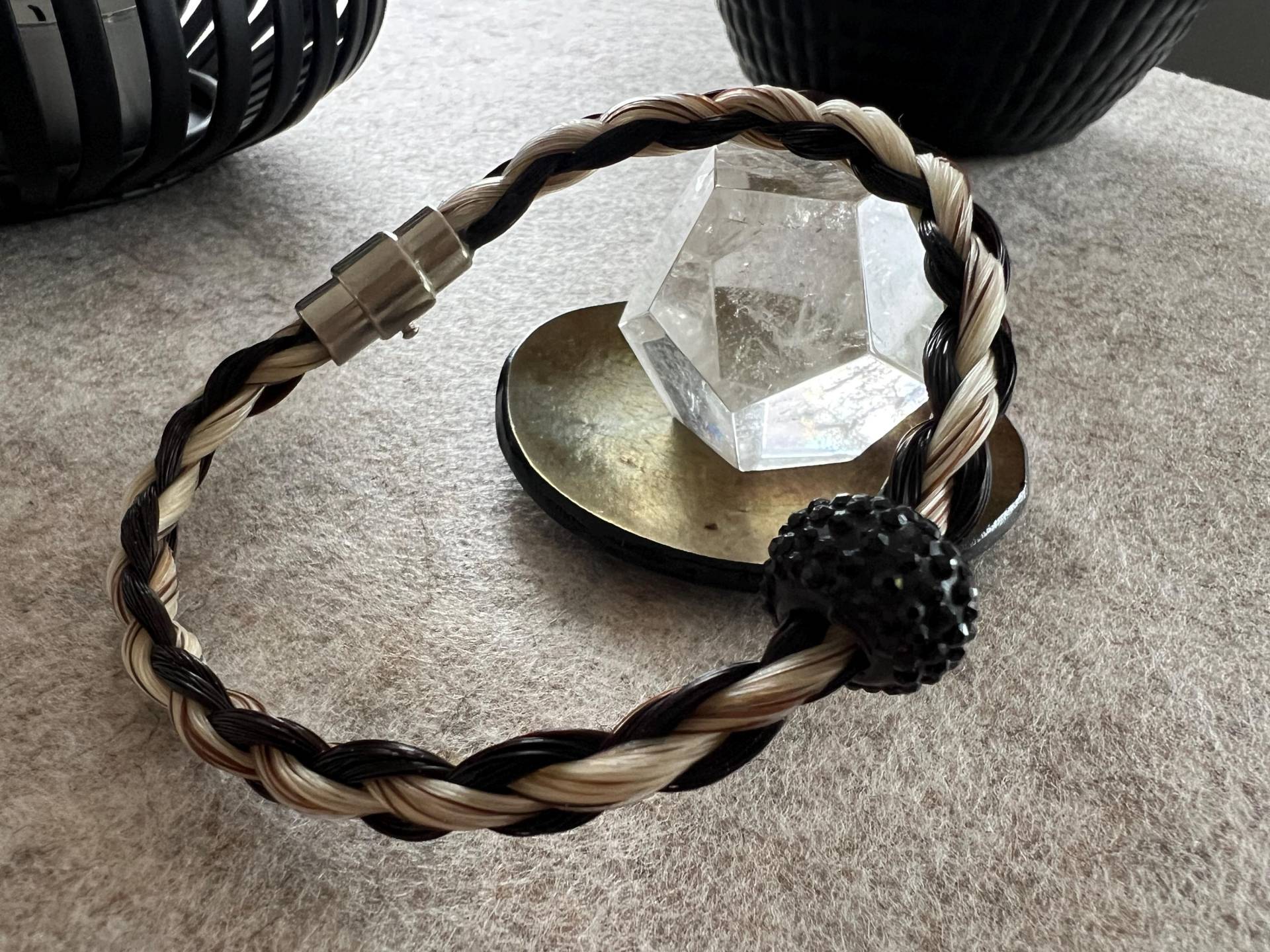 Pferdehaar Armband Aus Echtem Schweifhaar Pferdehaar Armband Aus Echtem Schweifhaar von HandarbeitVonStein