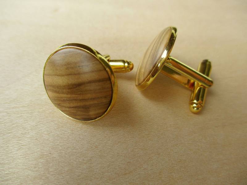 Manschettenknöpfe, Herrenschmuck, Holzschmuck, Edelholz, Manschettenknöpfe Holz, Edelholzschmuck von HandarbeitenAusHolz