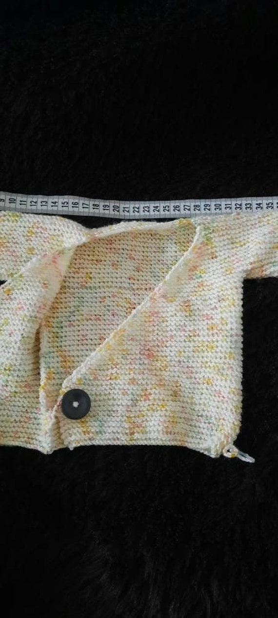 Baby-Wickeljäckchen Mit Schühchen Baby-Wickeljäckchen Mit Schühchen von Handarbeitsscheune