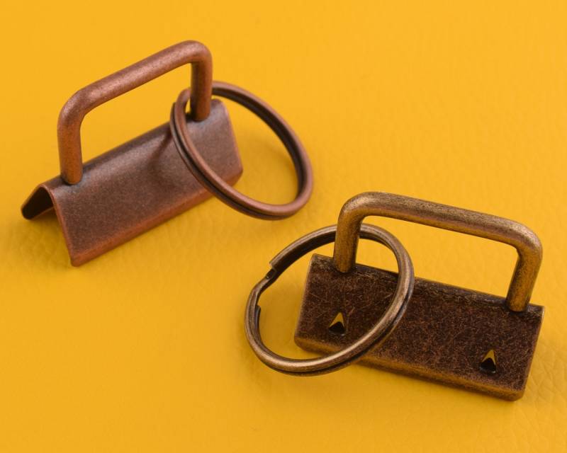 32mm 10 Sätze Schlüsselanhänger Hardware Bronze Band Stoff Für von HandbagPartsStudio