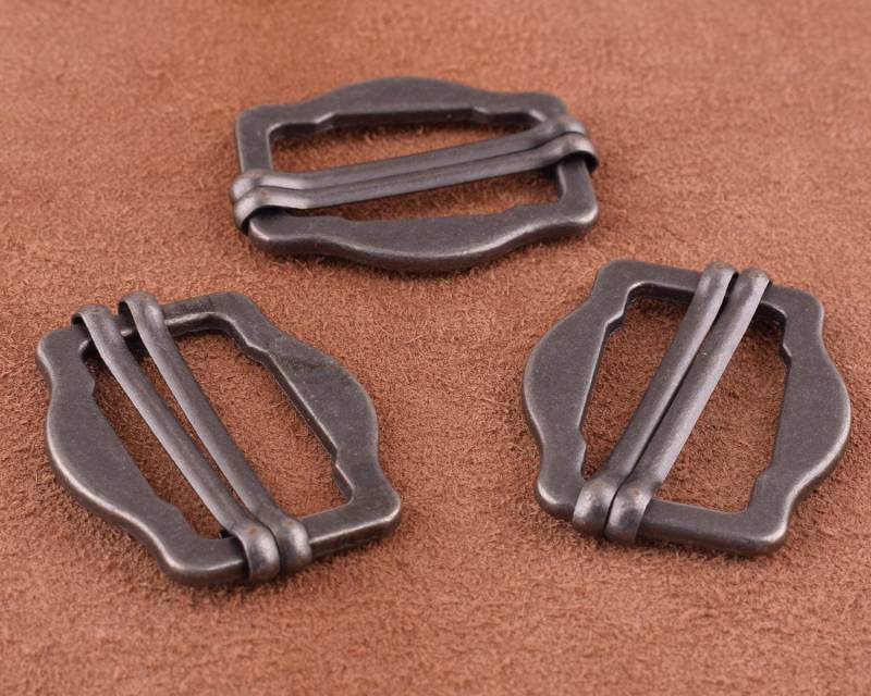 6 Stück Metall Schnallen-Rechteck Mitte Schnallen Träger Finden Für Handgefertigte Taschen Gürtel Folie Leder Machen Halsbänder, Taschen, Riemen Und von HandbagPartsStudio