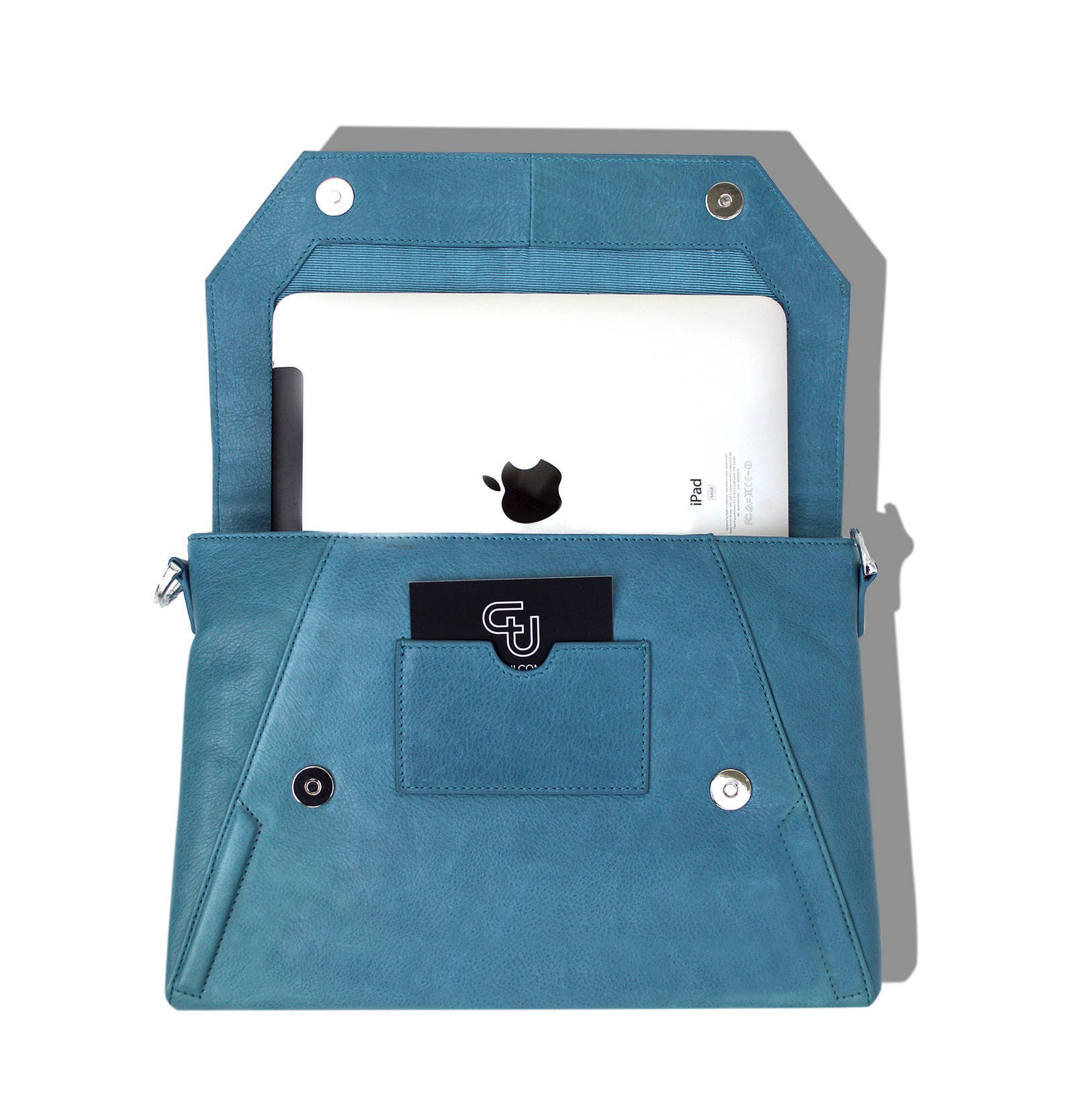 Leder Ipad Kupplung Mit Integrierten Touch Licht von HandbagsThatWork