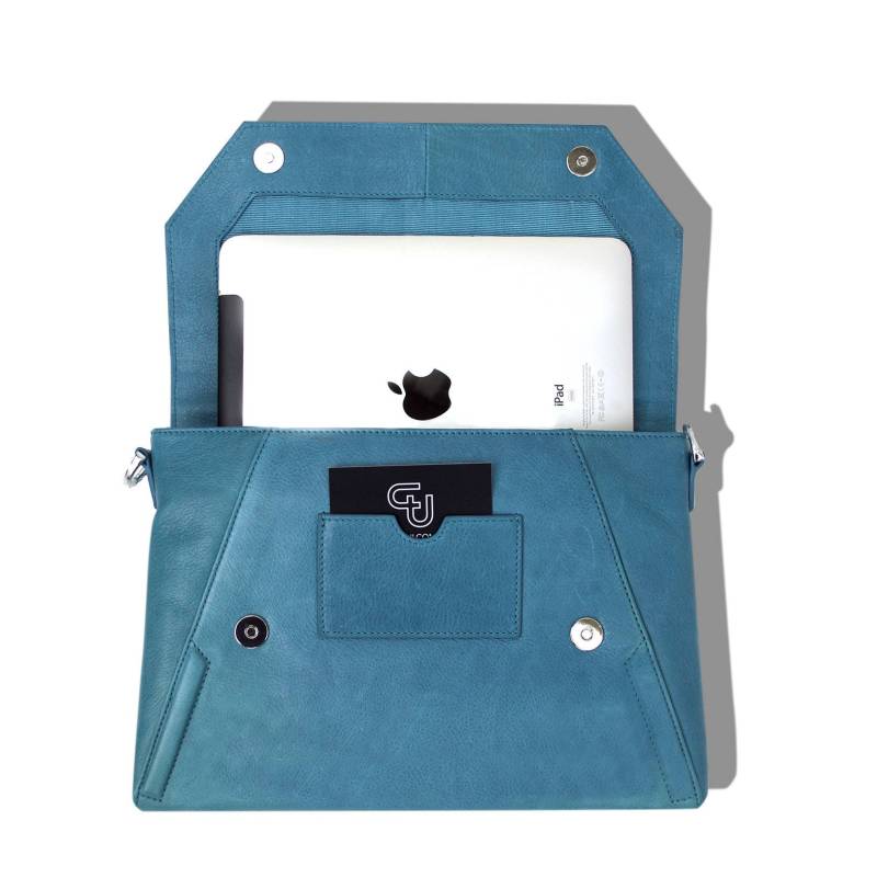 Leder Ipad Kupplung Mit Integrierten Touch Licht von HandbagsThatWork