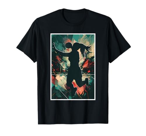 Handball Handballerin Handballspieler Frauen Mädchen Kinder T-Shirt Handball Handballerin Handballspieler Frauen Mädchen Kinder T-Shirt von Handball Ballsport Frauen und Mädchen Designs