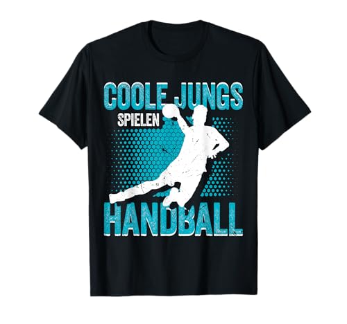 Coole Jungs Spielen Handball Handballer Handballspieler T-Shirt von Handball Coole Geschenkidee Handballer Outfit Shop