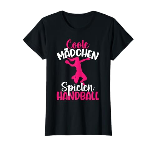 Coole Mädchen Spielen Handball Lustiges Sport T-Shirt Coole Mädchen Spielen Handball Lustiges Sport T-Shirt von Handball Damen Kleidung