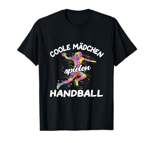 Handball Mädchen Handballerin Handballspielerin T-Shirt Handball Mädchen Handballerin Handballspielerin T-Shirt von Handball Designs Für Mädchen & Frauen
