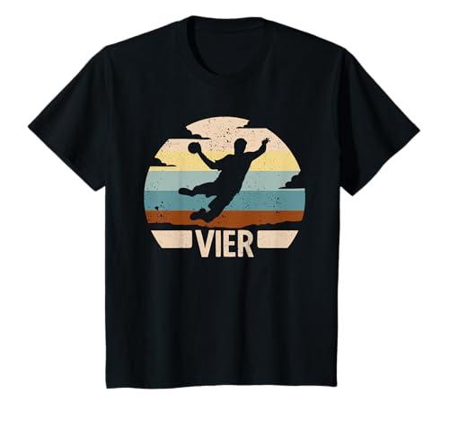 Kinder 4. Geburtstag Handballer 4 Jahre Jungen Handball T-Shirt Kinder 4. Geburtstag Handballer 4 Jahre Jungen Handball T-Shirt von Handball Geburtstag Jungs Kinder Handballspieler