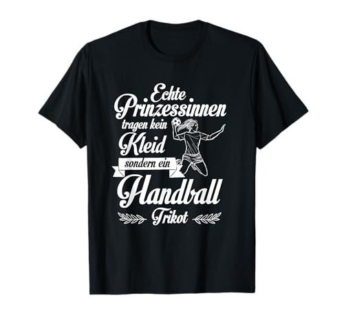 Handball Frauen Mädchen Handballerin Spruch Damen Handball T-Shirt Handball Frauen Mädchen Handballerin Spruch Damen Handball T-Shirt von Handball Geschenk & Shirt Co.