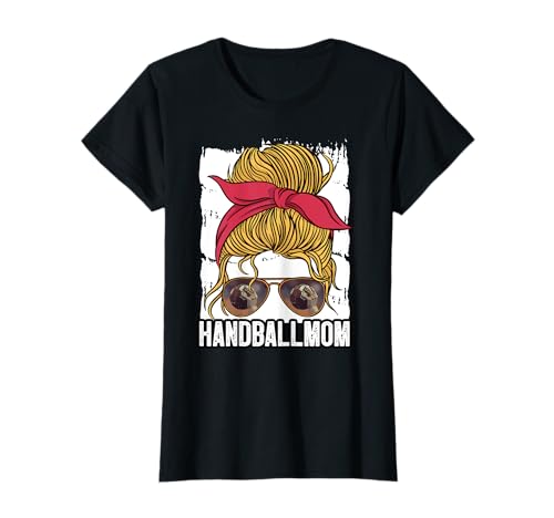 Damen Handball Mama Sonnenbrille Ball Sport Handballspieler T-Shirt Damen Handball Mama Sonnenbrille Ball Sport Handballspieler T-Shirt von Handball Gifts For Handball Players