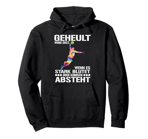 Handball Tshirt Männer Frauen Handballer Handballfan Pullover Hoodie Handball Tshirt Männer Frauen Handballer Handballfan Pullover Hoodie von Handball Handballer Handballspieler Herren Damen