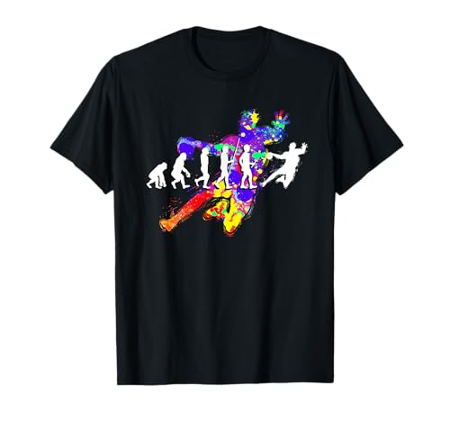Handball Tshirt Männer Frauen Handballer Handballfan T-Shirt von Handball Handballer Handballspieler Herren Damen