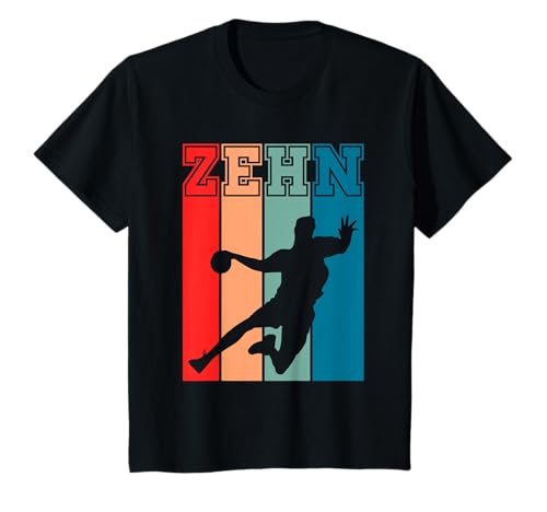Handball Kinder 10 Jahre Trikot Handballspieler Handballer T-Shirt Handball Kinder 10 Jahre Trikot Handballspieler Handballer T-Shirt von Handball Jungs Geschenke 10 Jahre Geburtstag Junge