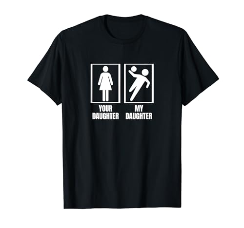 Handball Deine Tochter Meine Tochter Stolzer Papa Mama Handball T-Shirt Handball Deine Tochter Meine Tochter Stolzer Papa Mama Handball T-Shirt von Handball Players Coach Court