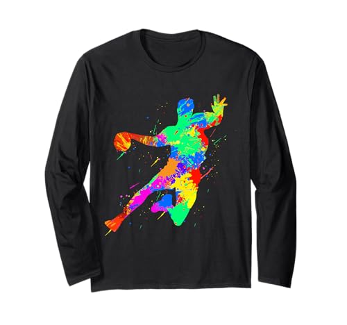 Handballspieler-Designs für Männer, Frauen und Handball-Fans Langarmshirt von Handball Players Sports Enthusiast Gift Idea Men