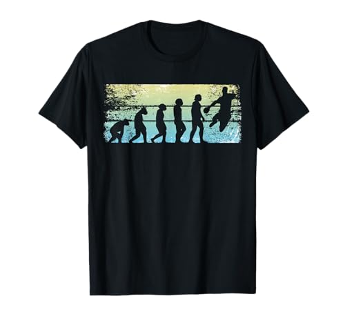 Evolution Handball Spieler Kinder Jungs Männer Handballer T-Shirt Evolution Handball Spieler Kinder Jungs Männer Handballer T-Shirt von Handballspieler Geschenkideen Handballer Designs