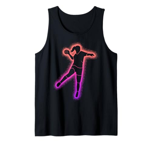 Handball Damen Handballspieler Kinder Mädchen Handballerin Tank Top von Handballspieler Handball Spieler Verein Handballer