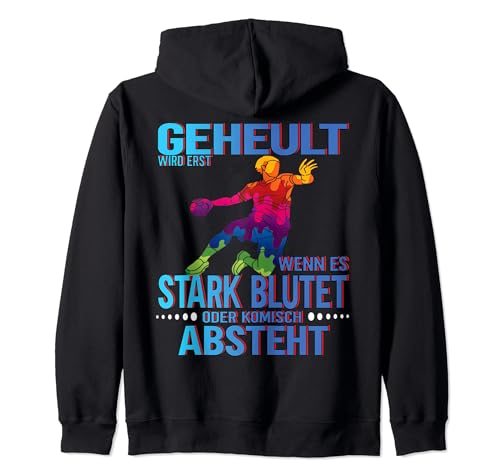 Handball Spieler Designs Herren & Damen und Handball Fans Kapuzenjacke Handball Spieler Designs Herren & Damen und Handball Fans Kapuzenjacke von Handballspielerin & Handballer Zubehör Spruch